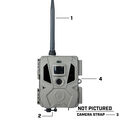 CelluCORE&trade; 20 Low Glow Cellular Trail Camera Parts